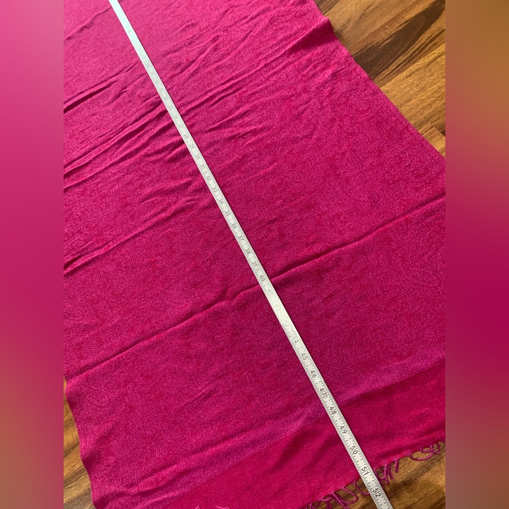 Pashmina - fuchsia - Picture 4 of 5